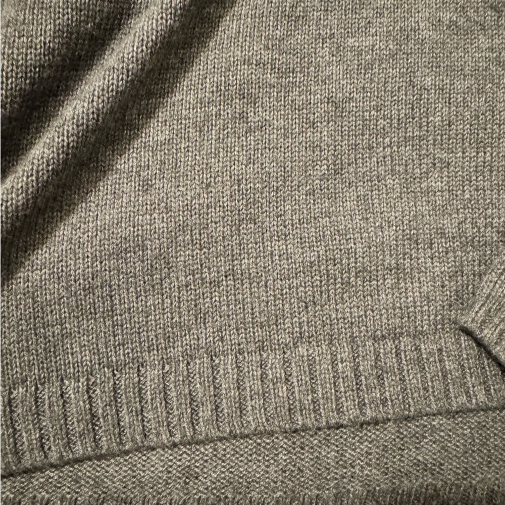 BCBGMaxAzria Sweater with Faux Leather Arm Patches - Picture 5 of 9